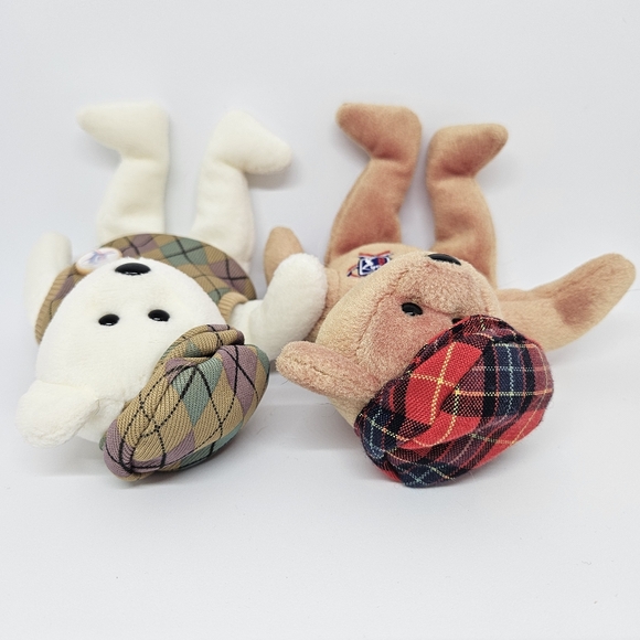 TY Beanie Babies - Set Of 2 PGA Tour Golf Beanie Bears 2004/05 - Picture 5 of 13